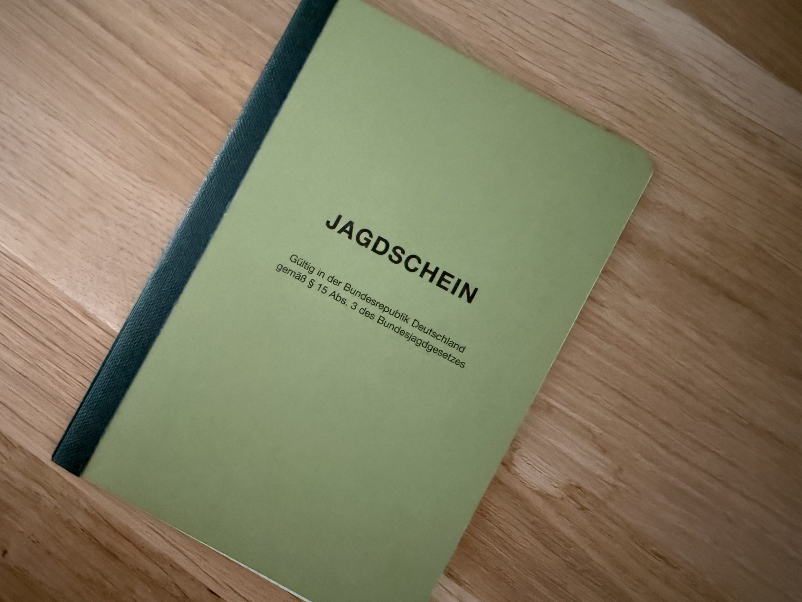 Werte vor Jagdschein